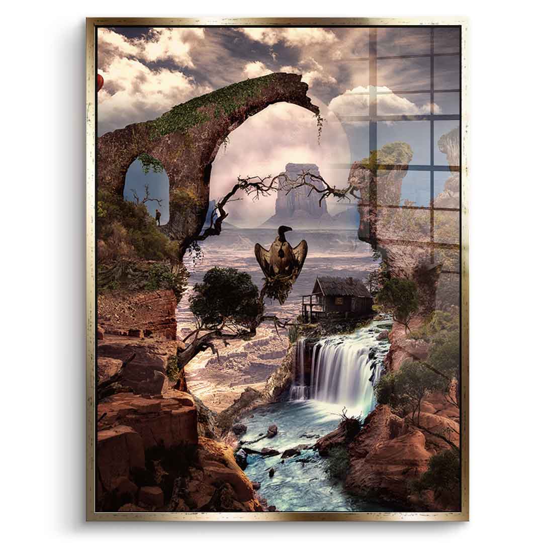 Canyon Skull - Acrylglas