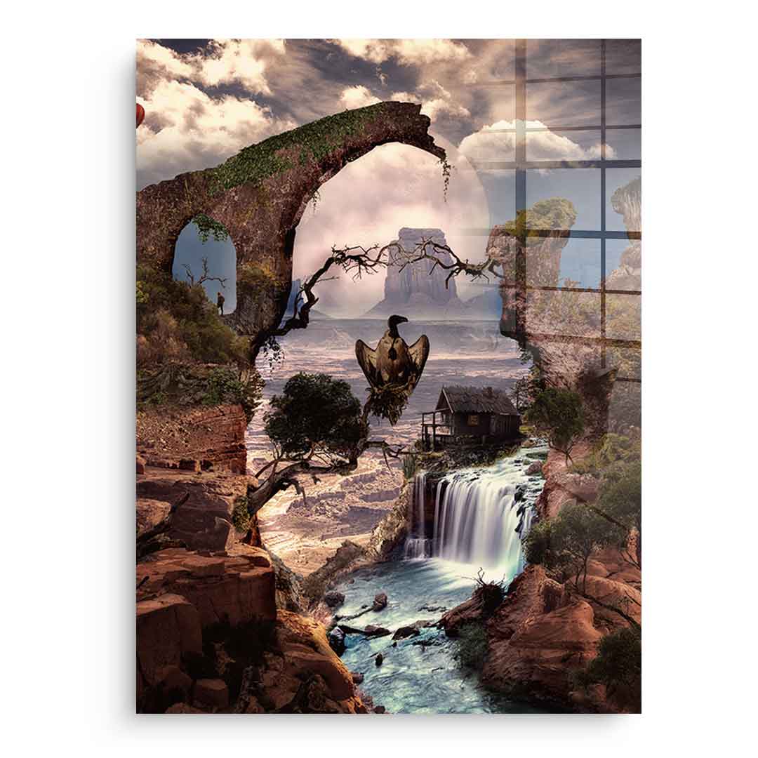 Canyon Skull - Acrylglas