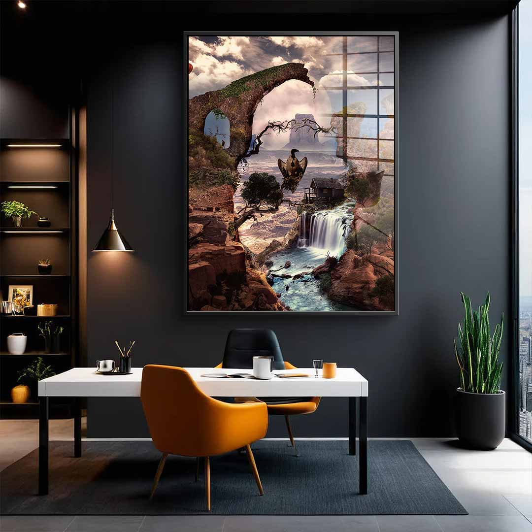 Canyon Skull - Acrylglas