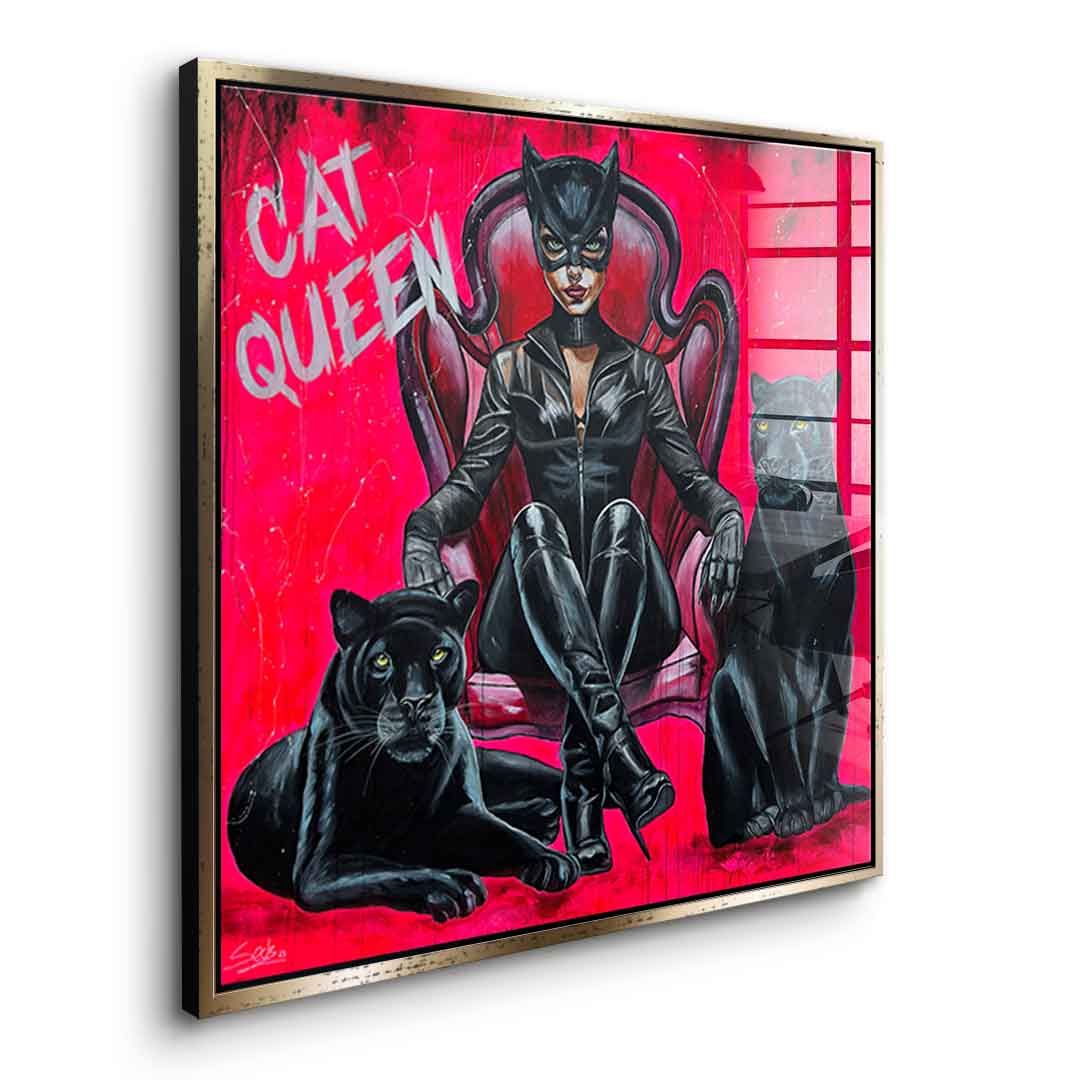 Cat Queen - Szkło akrylowe