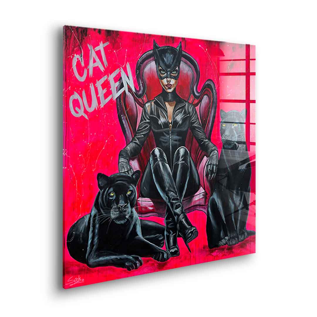 Cat Queen - Szkło akrylowe