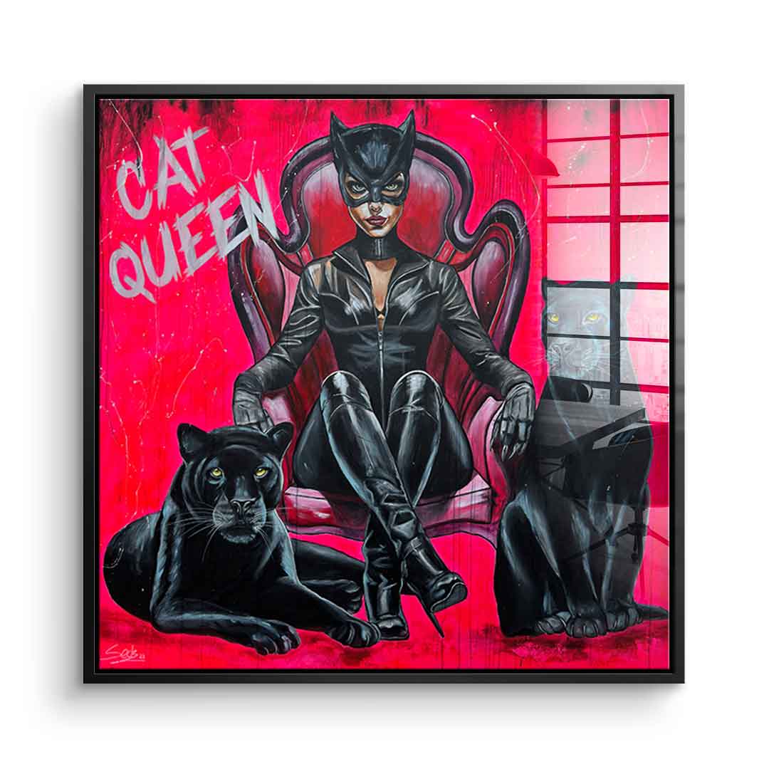 Cat Queen - Szkło akrylowe