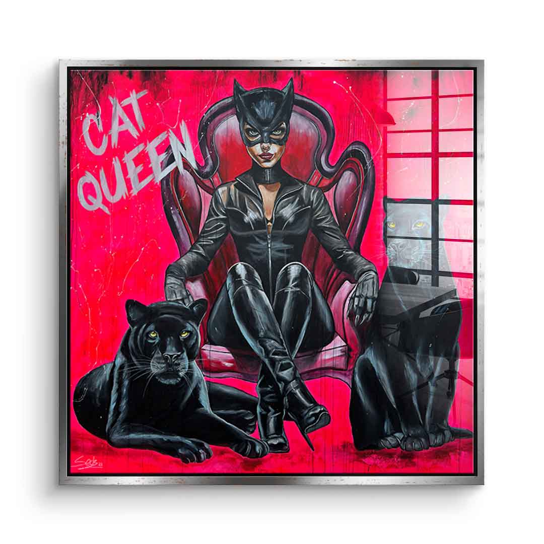 Cat Queen - Szkło akrylowe