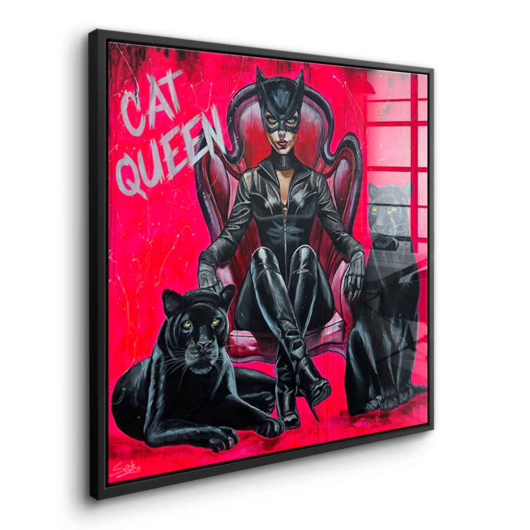 Cat Queen - Szkło akrylowe