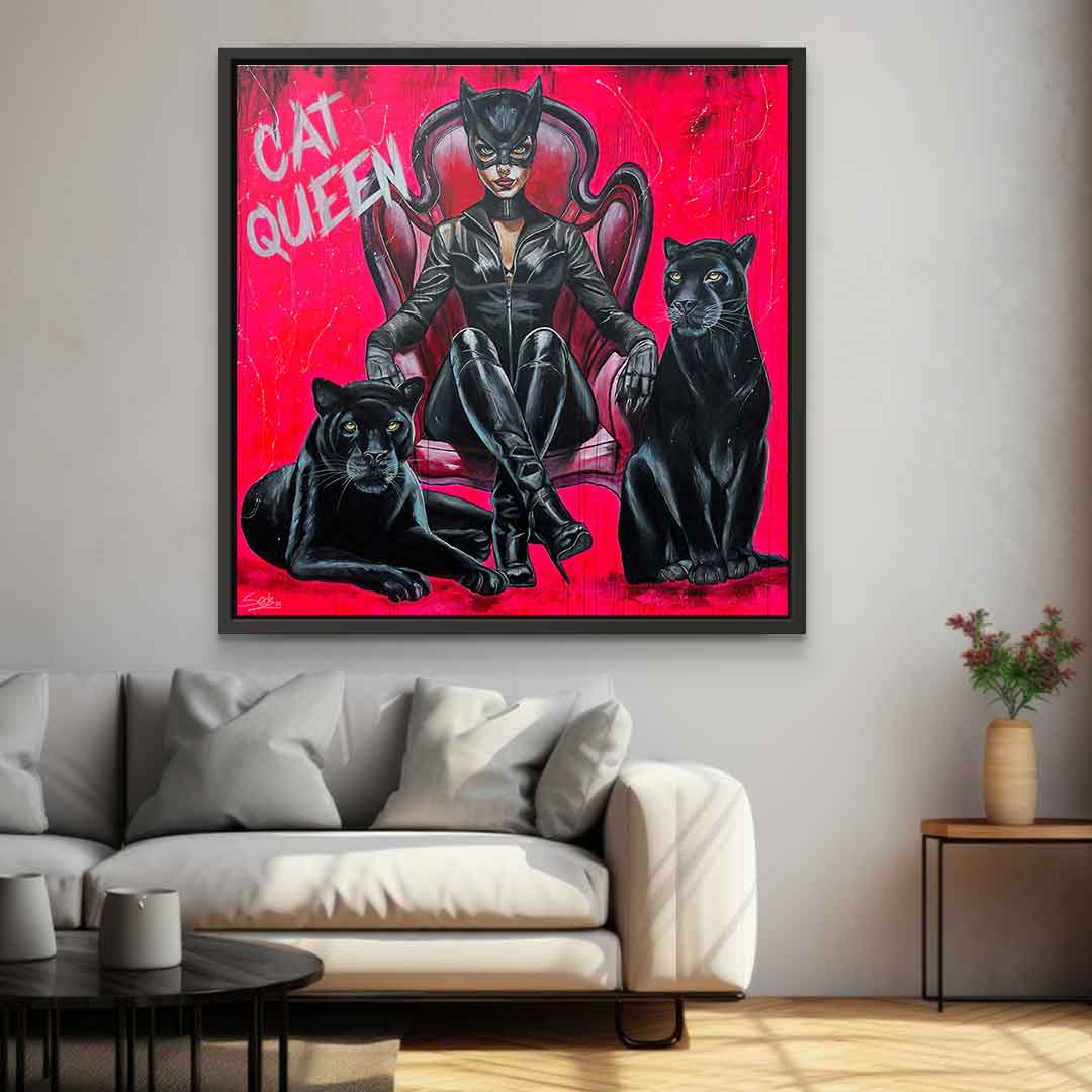Cat Queen - Szkło akrylowe