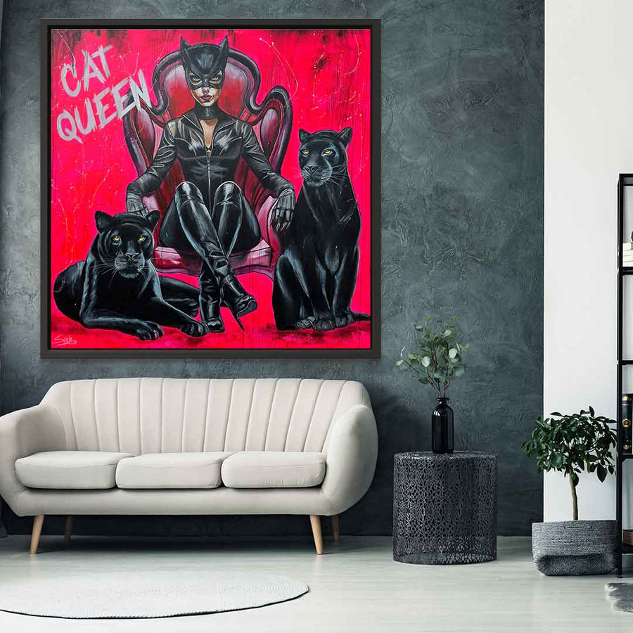 Cat Queen - Szkło akrylowe