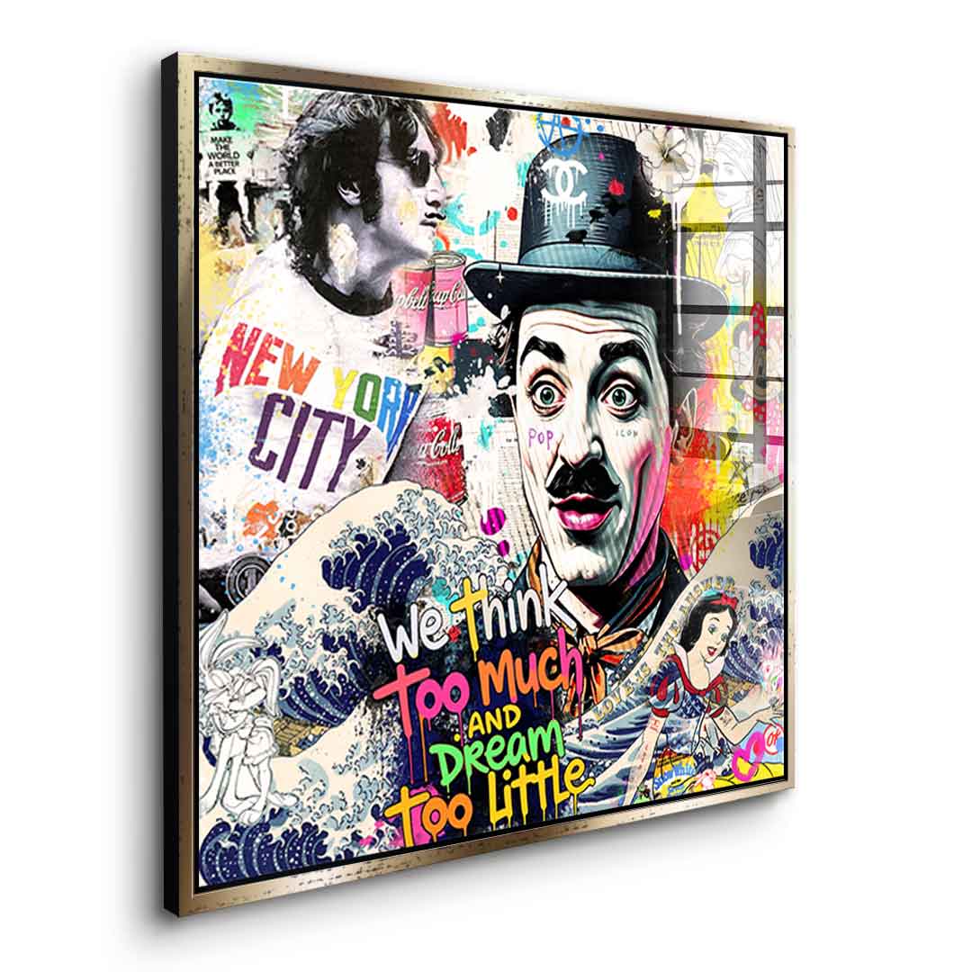 Chaplin Collage - Acrylglas