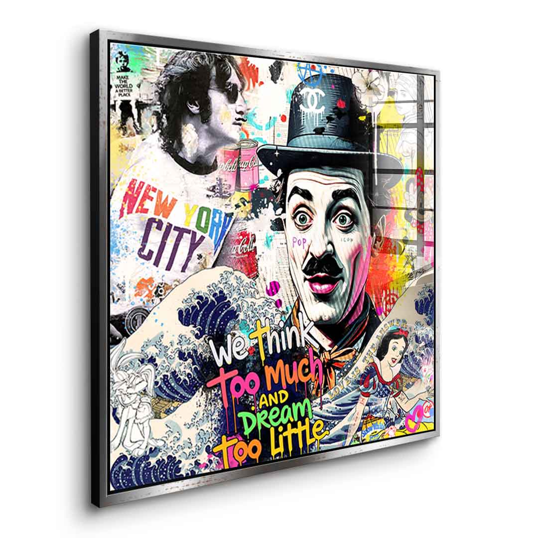 Chaplin Collage - Acrylglas