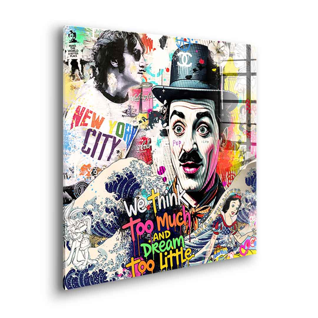 Chaplin Collage - Acrylglas