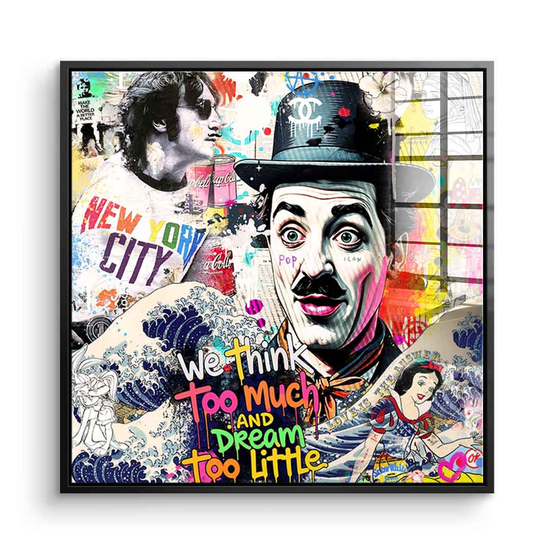 Chaplin Collage - Acrylglas