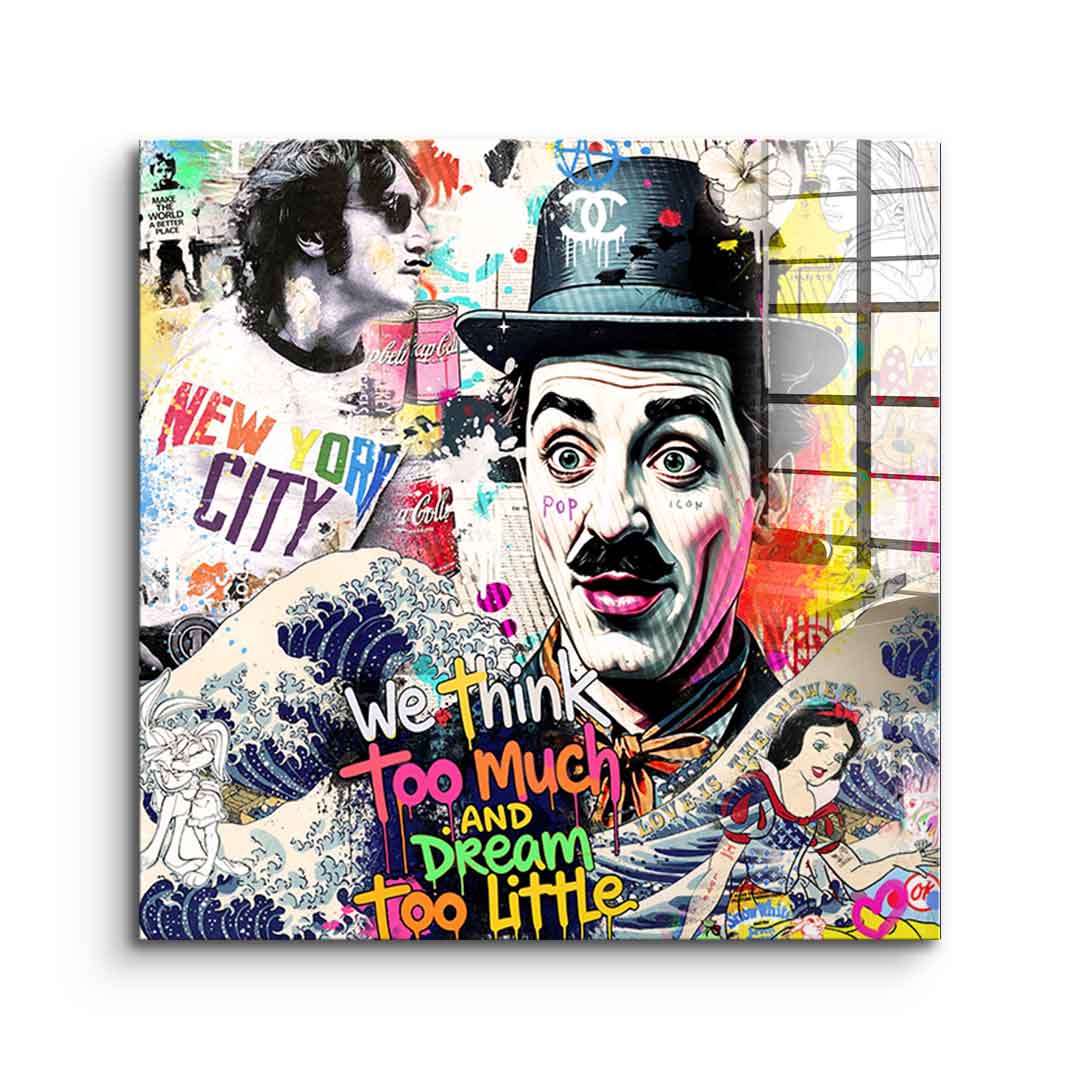 Chaplin Collage - Acrylglas