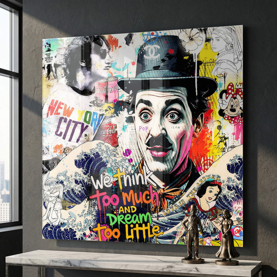 Chaplin Collage - Acrylglas