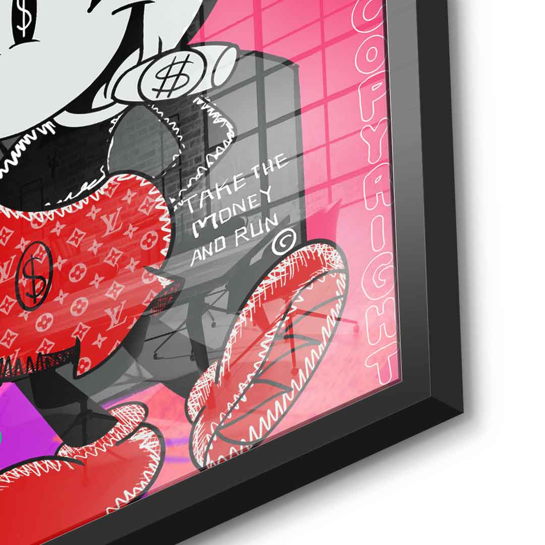 Charlie Chaplin - Acrylic glass