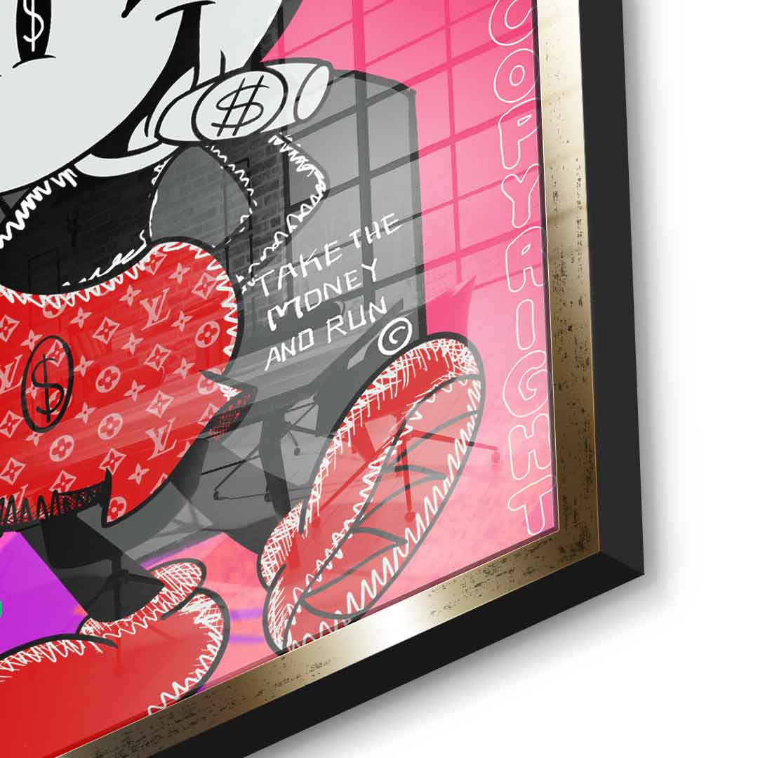 Charlie Chaplin - Acrylic glass