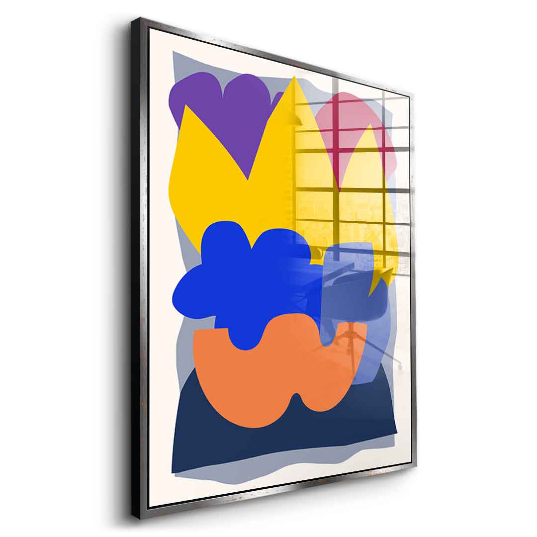 Colorful Splash 2 - Acrylic glass