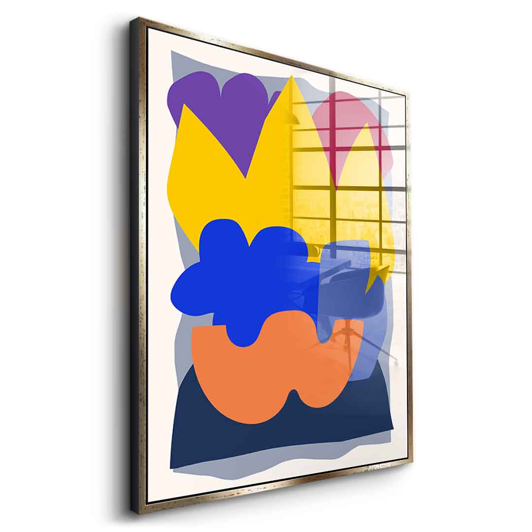 Colorful Splash 2 - Acrylic glass