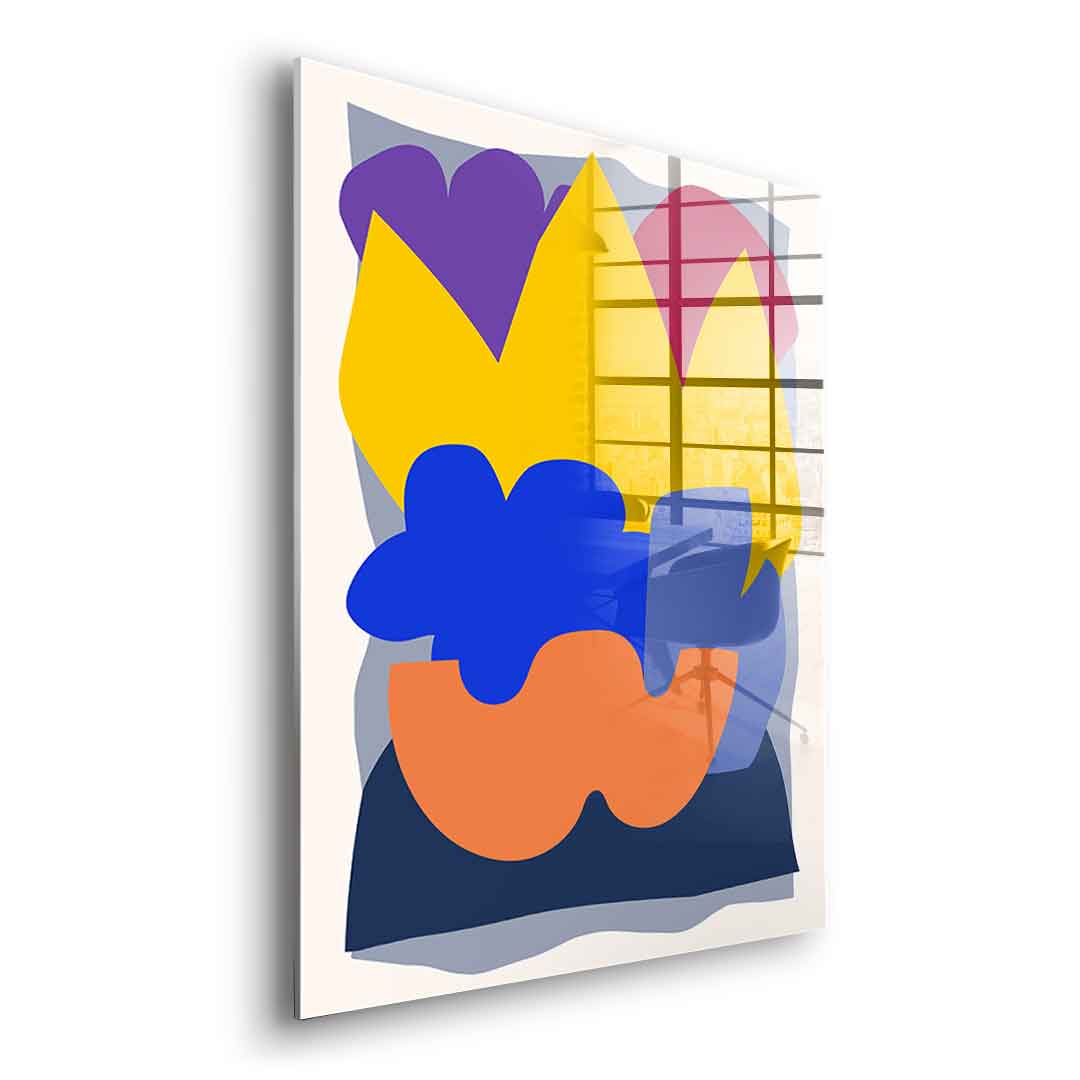 Colorful Splash 2 - Acrylic glass