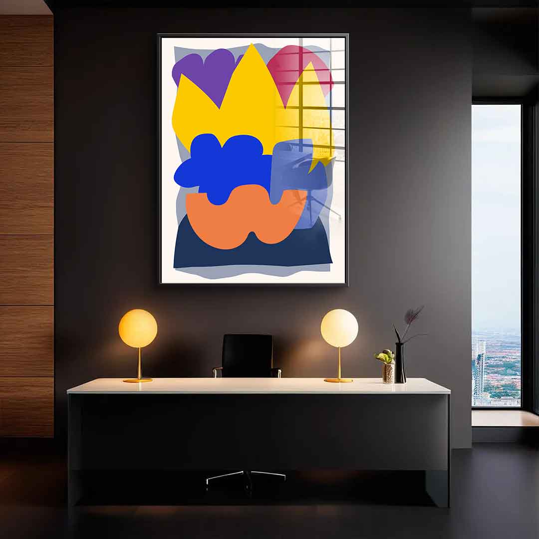 Colorful Splash 2 - Acrylic glass