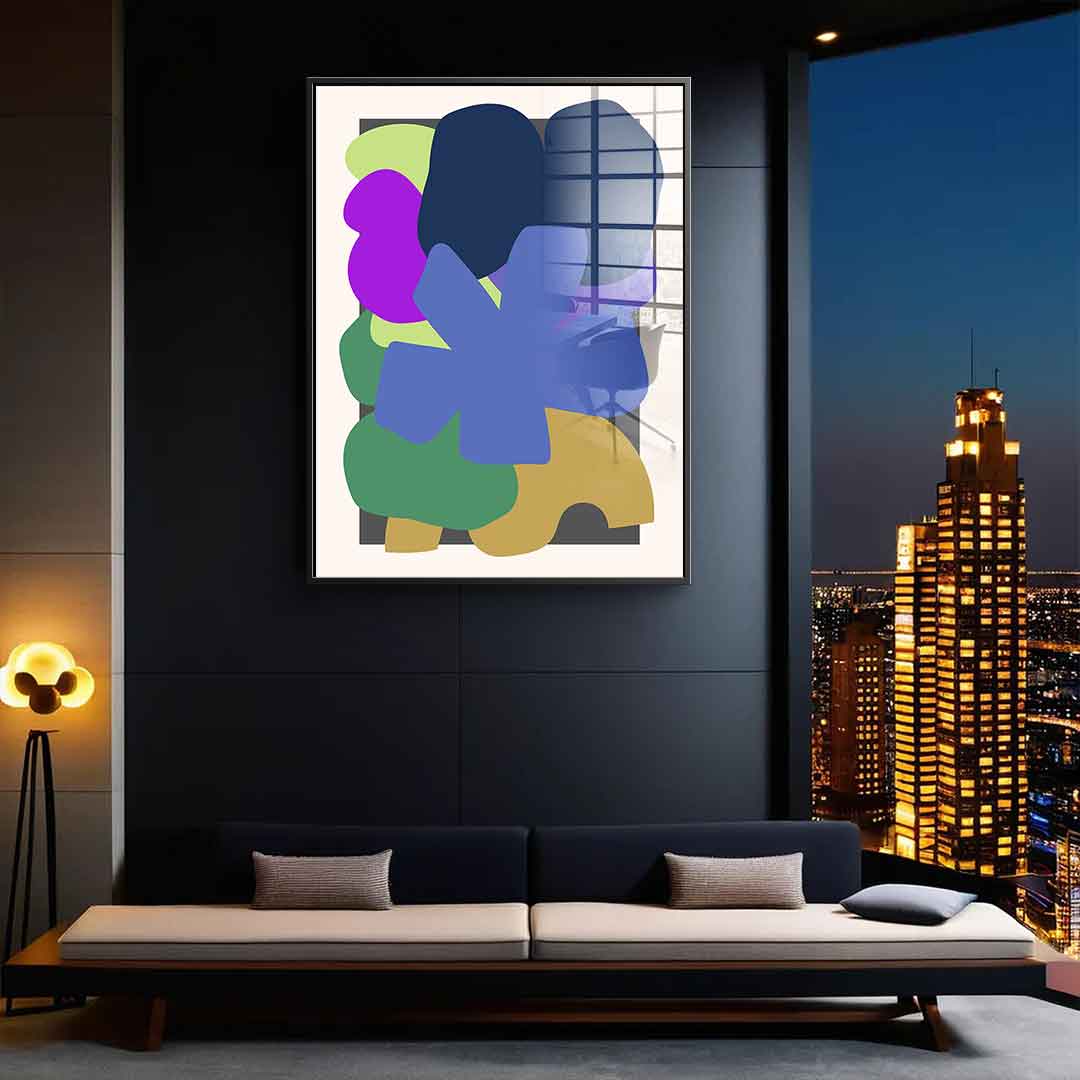 Colorful Splash - Acrylic glass