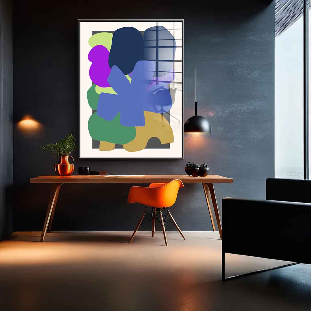 Colorful Splash - Acrylic glass