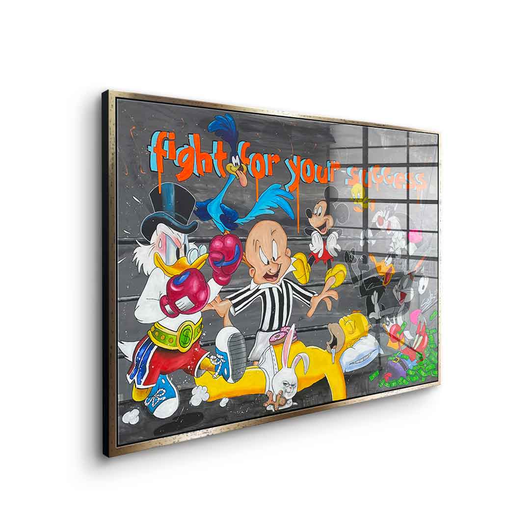 Fight for your success - Acrylglas