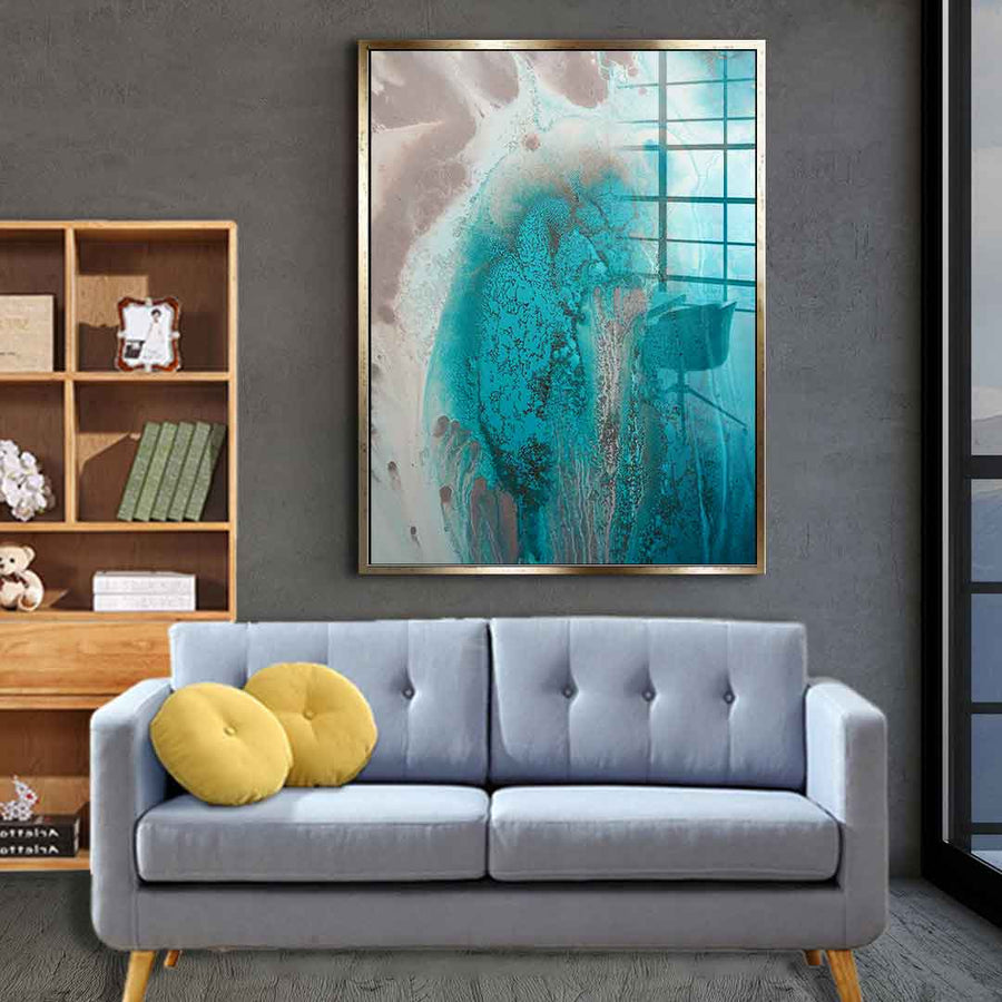 Coral Sea Flow 1 - Szkło akrylowe