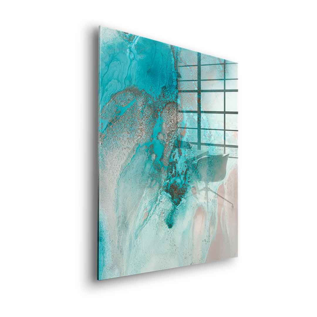 Coral Sea Flow 2 - Acrylic glass