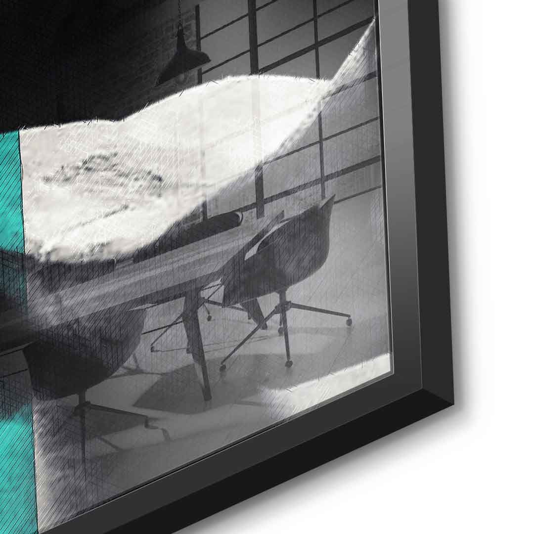 Crying David - Acrylic glass