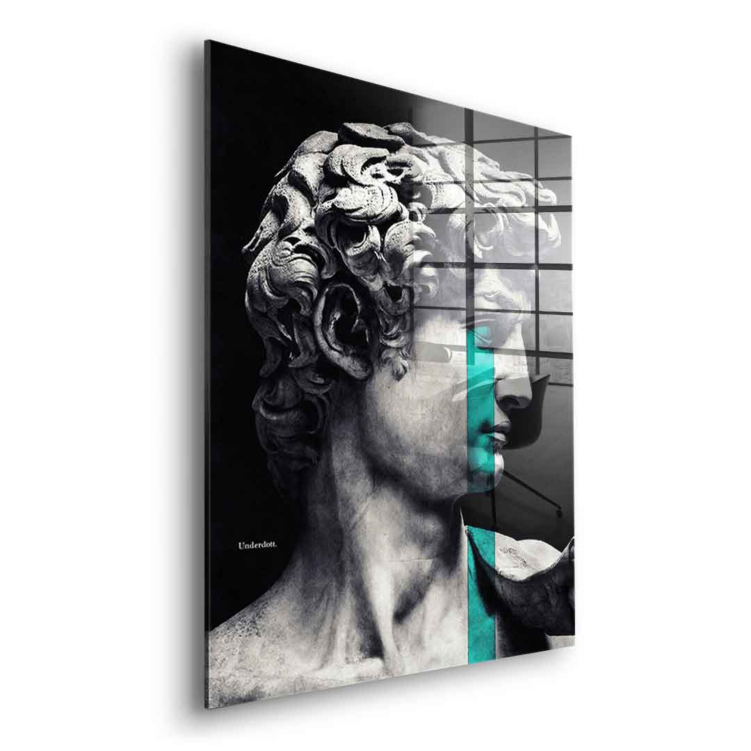 Crying David - Acrylic glass