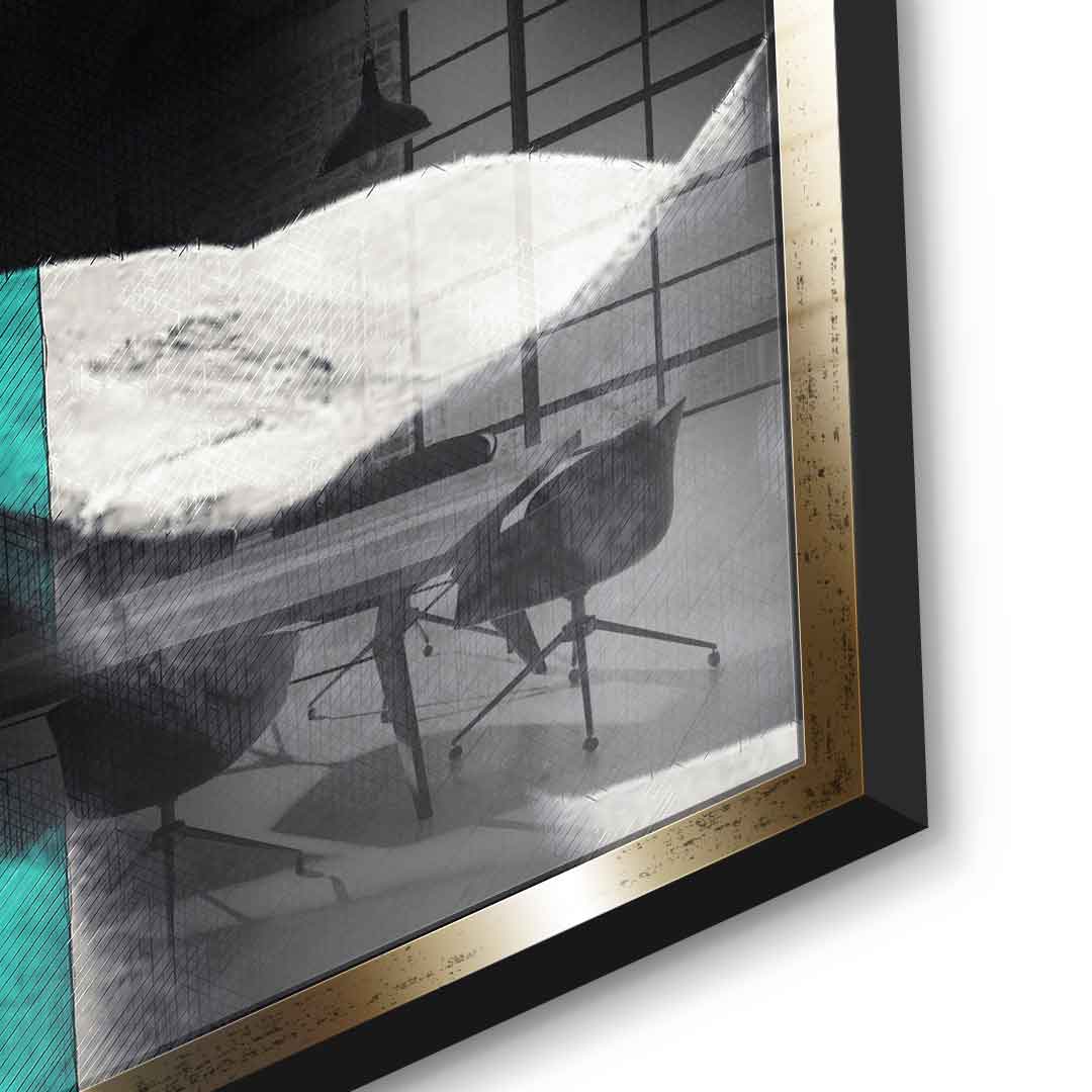 Crying David - Acrylic glass