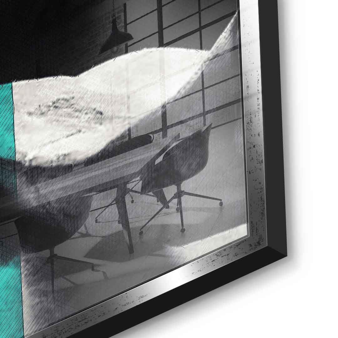 Crying David - Acrylic glass