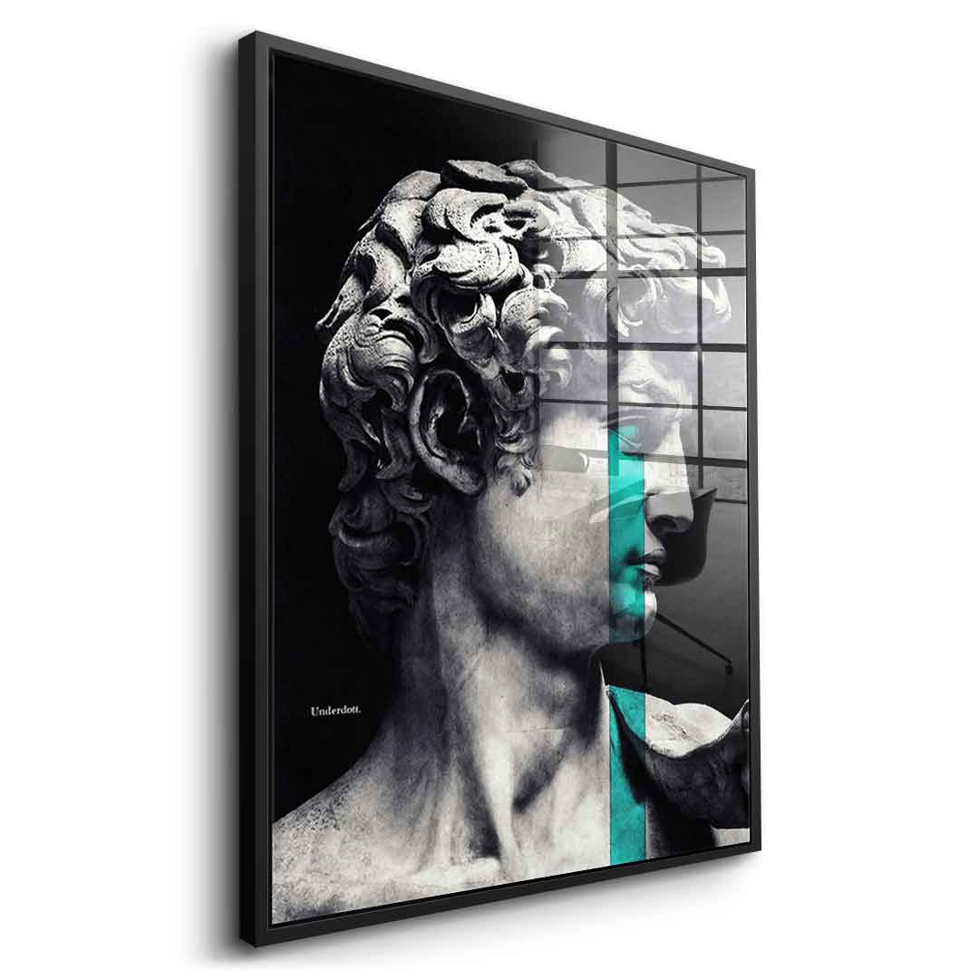 Crying David - Acrylic glass