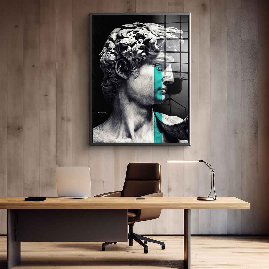 Crying David - Acrylic glass