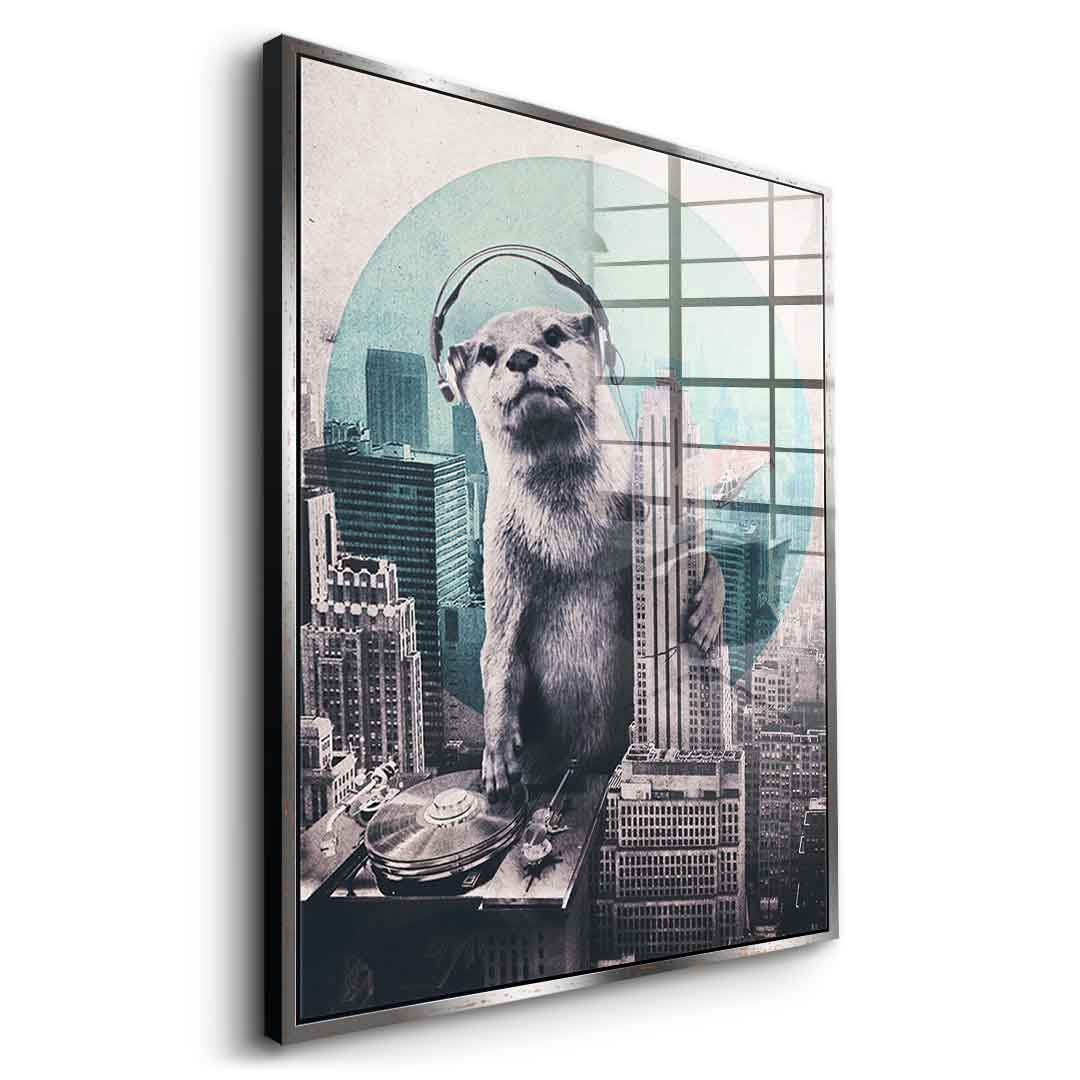 DJ - Acrylglas