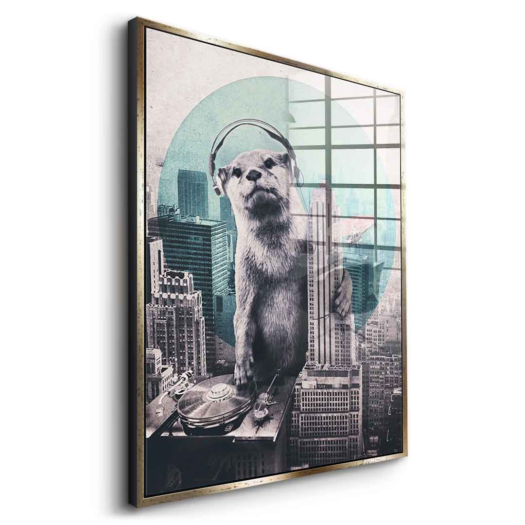 DJ - Acrylglas