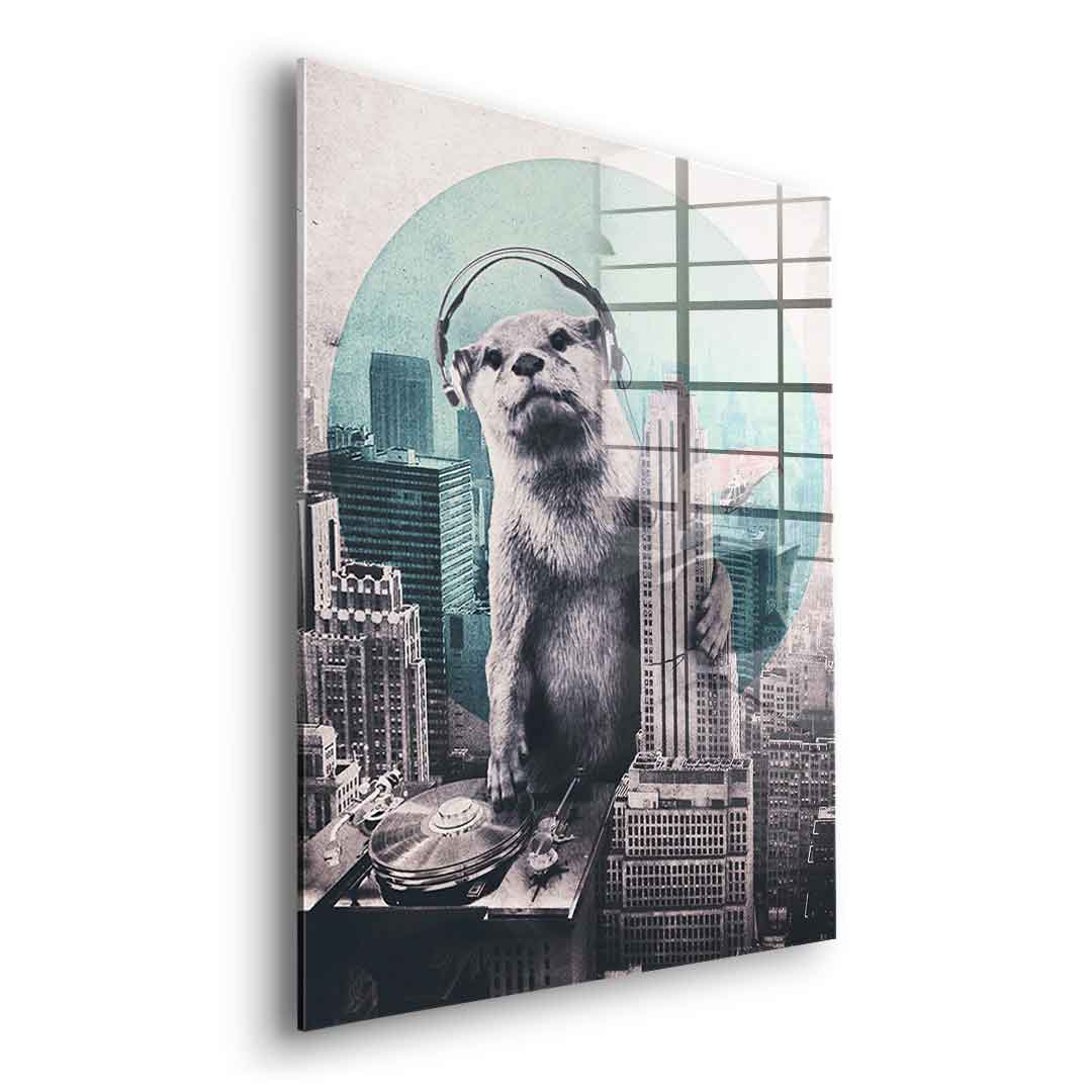DJ - Acrylglas