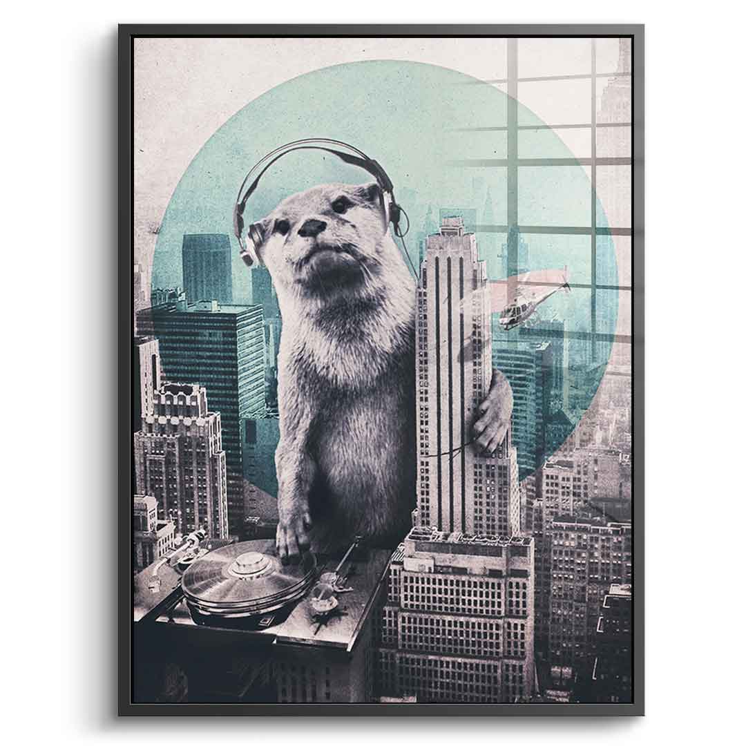 DJ - Acrylglas