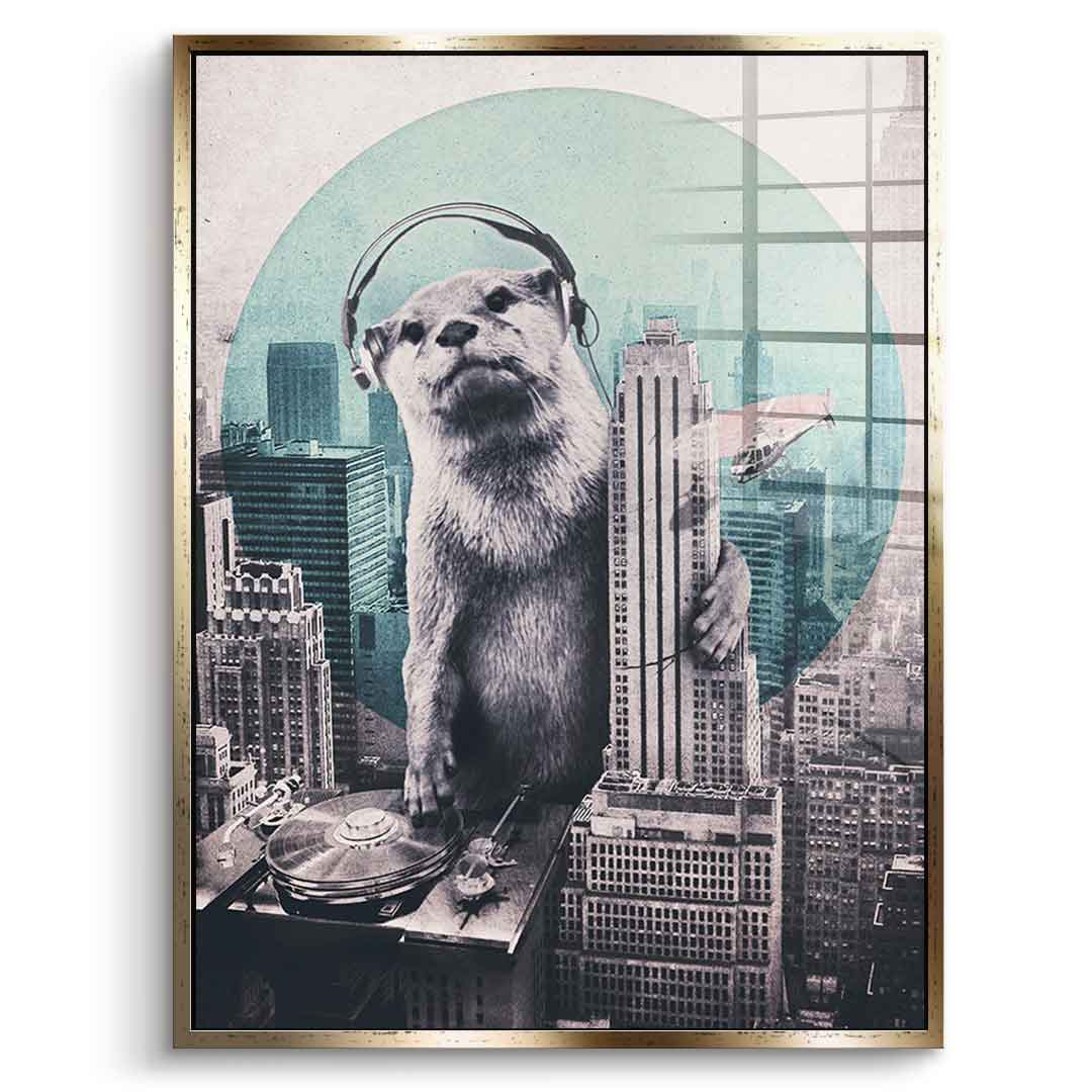 DJ - Acrylglas