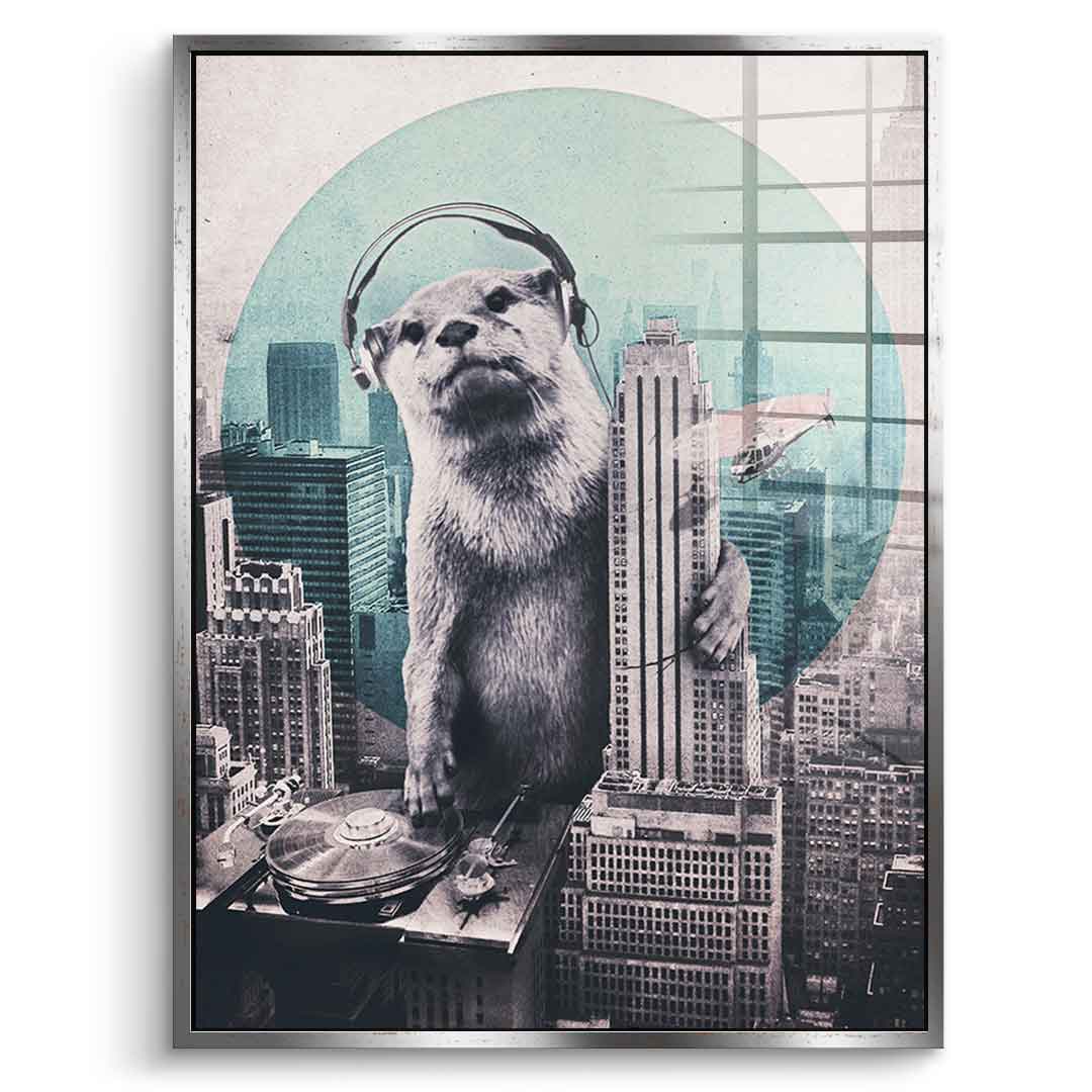 DJ - Acrylglas