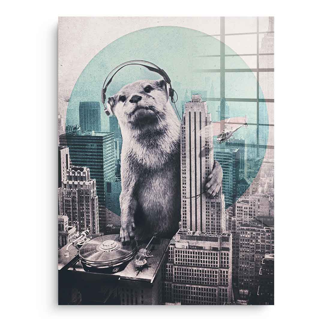 DJ - Acrylglas
