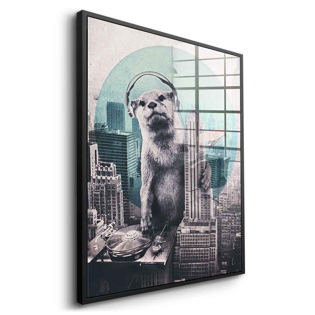 DJ - Acrylglas