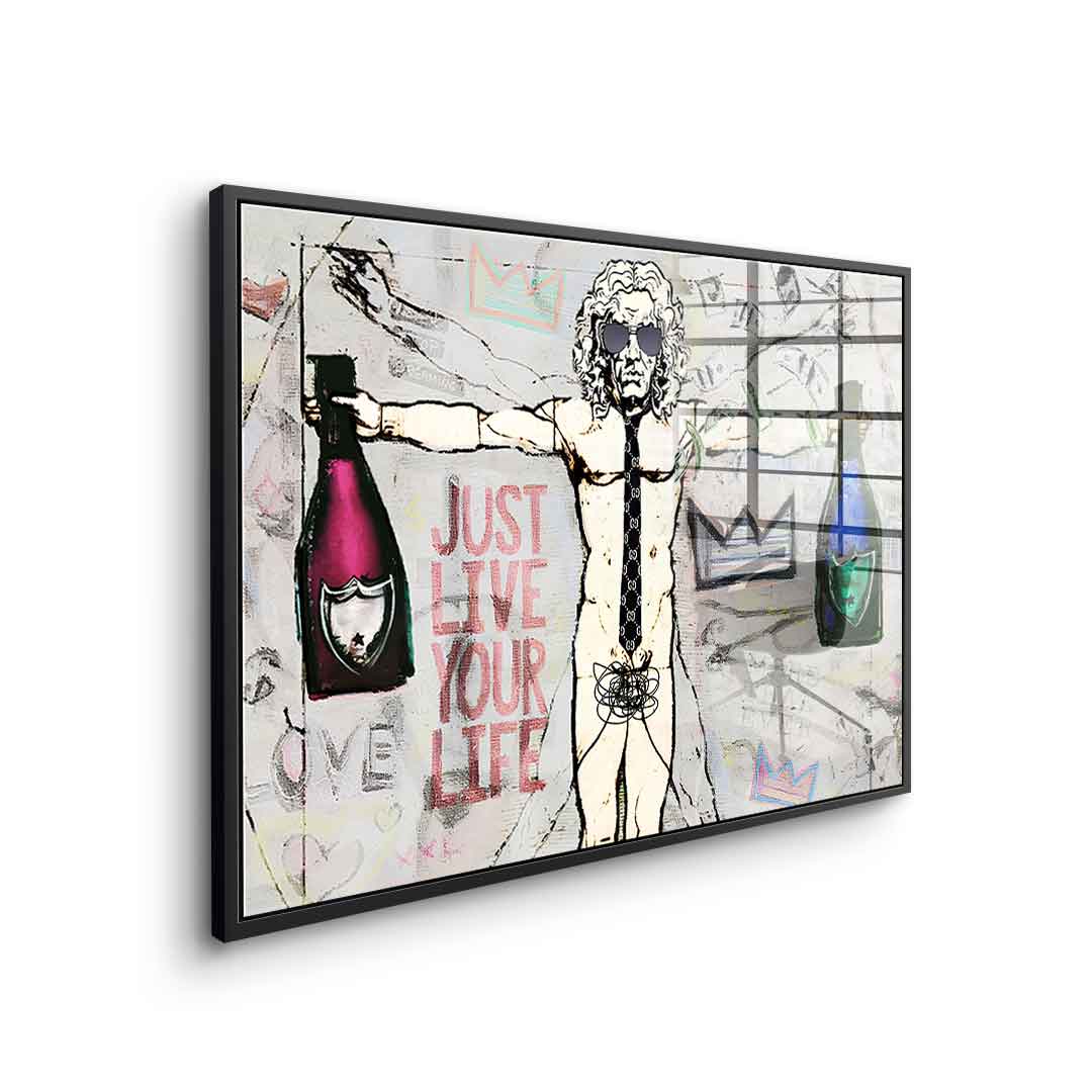 Da Vinci Life - Acrylic glass