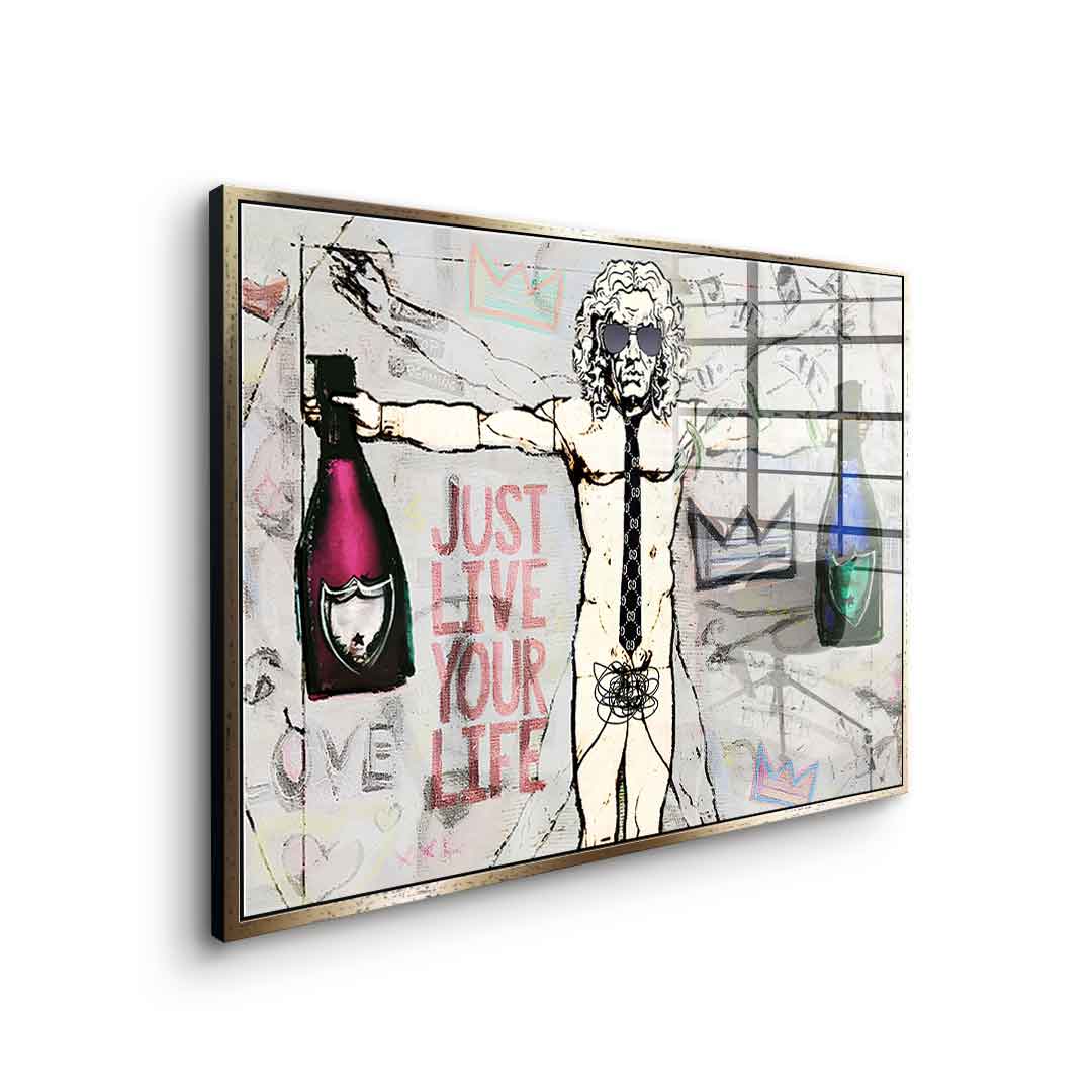 Da Vinci Life - Acrylic glass