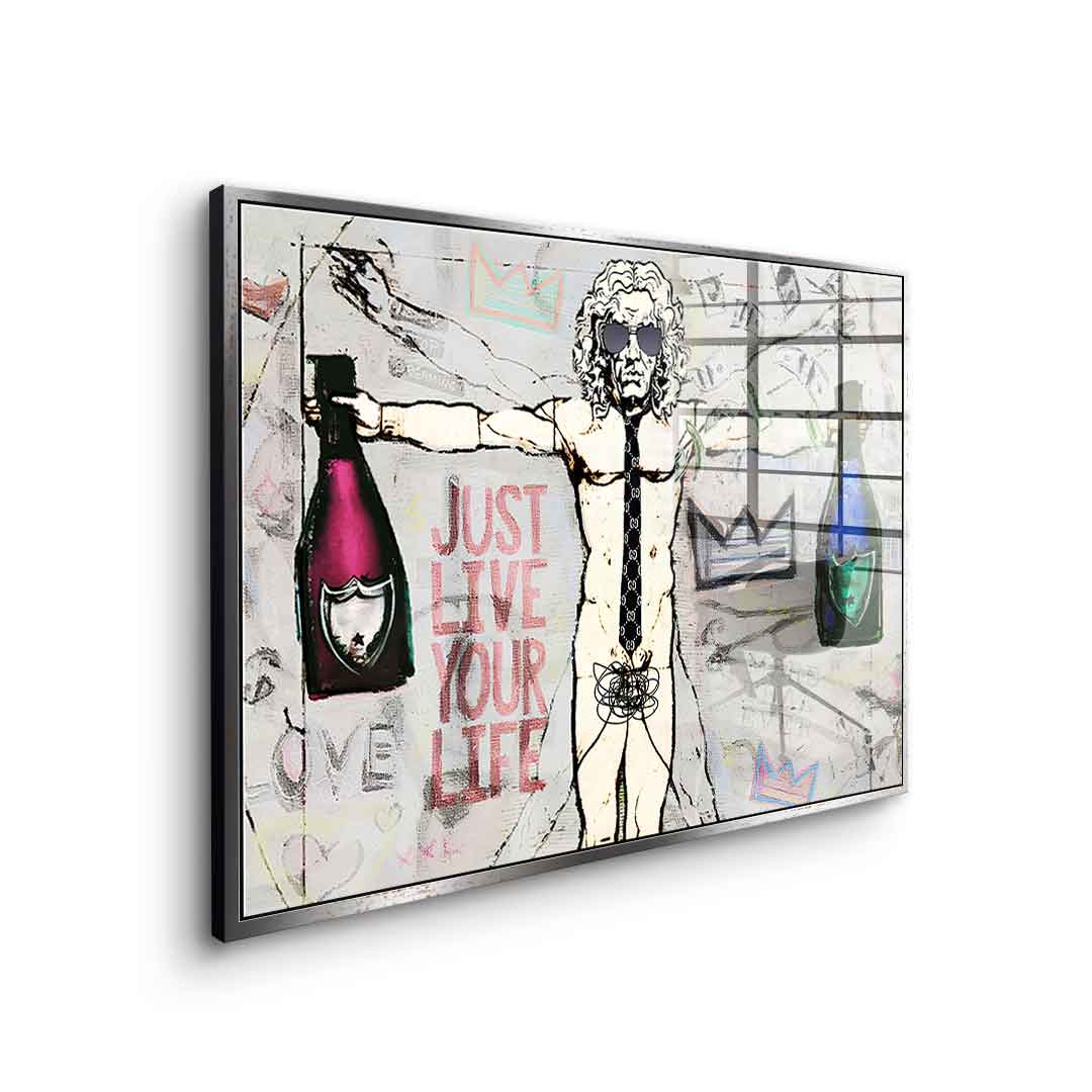 Da Vinci Life - Acrylic glass