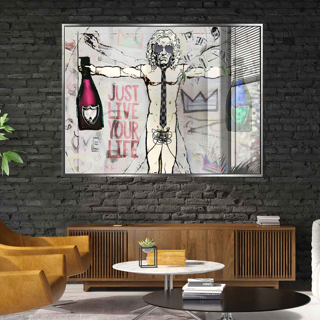 Da Vinci Life - Acrylic glass