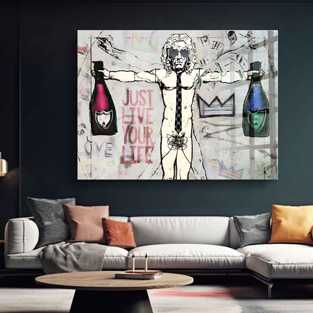 Da Vinci Life - Acrylic glass