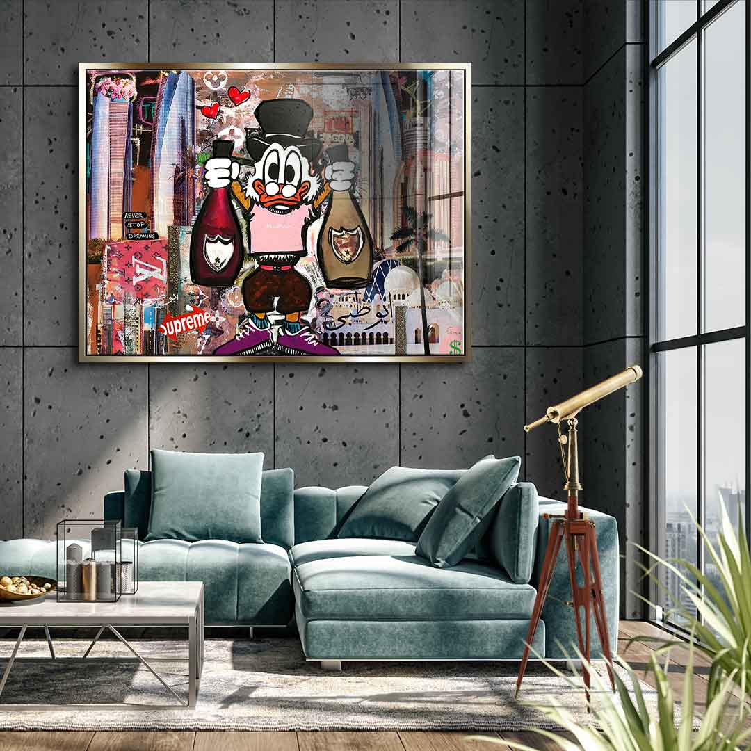 Dagobert Abu Dhabi - Acrylglas