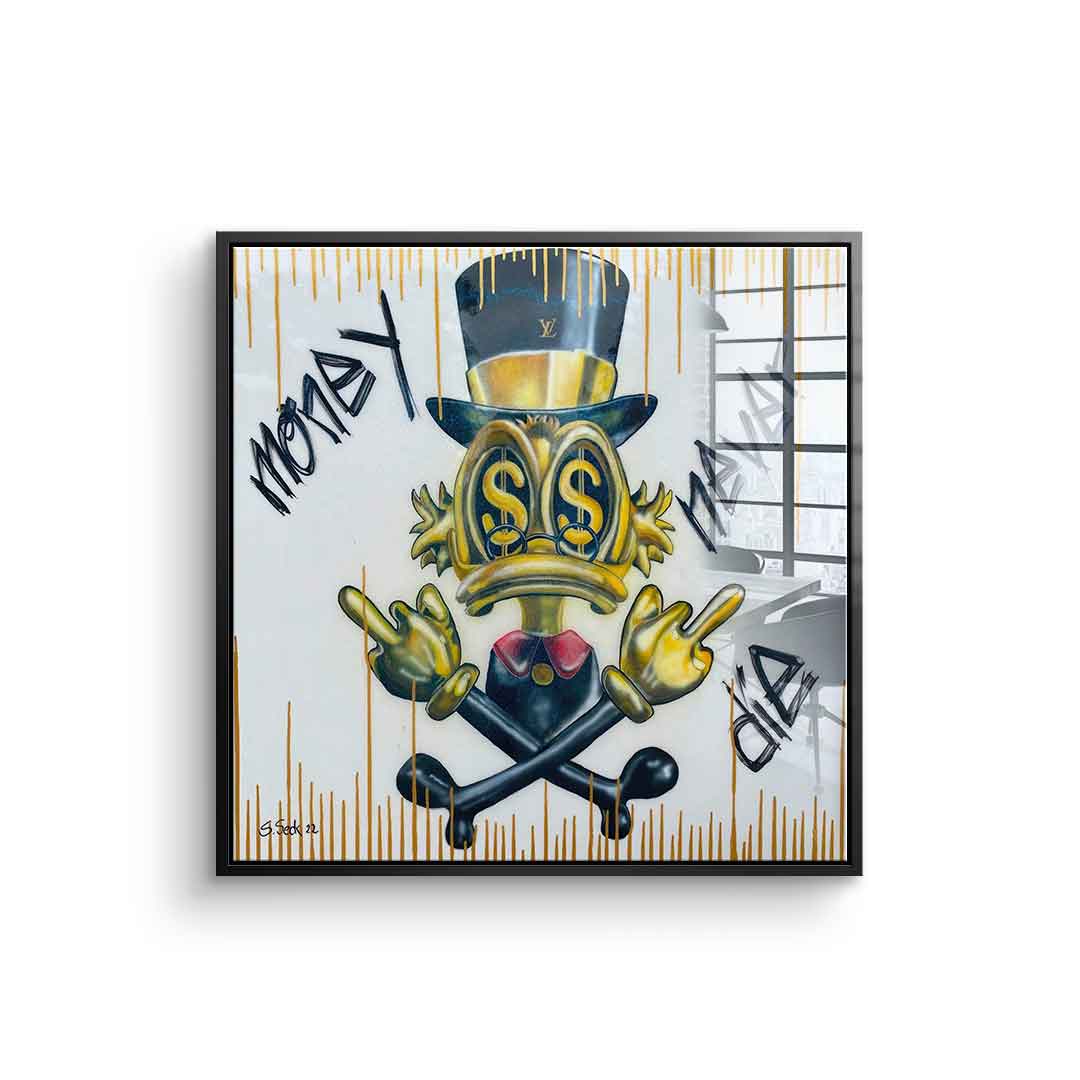 Money never dies - Acrylic glass