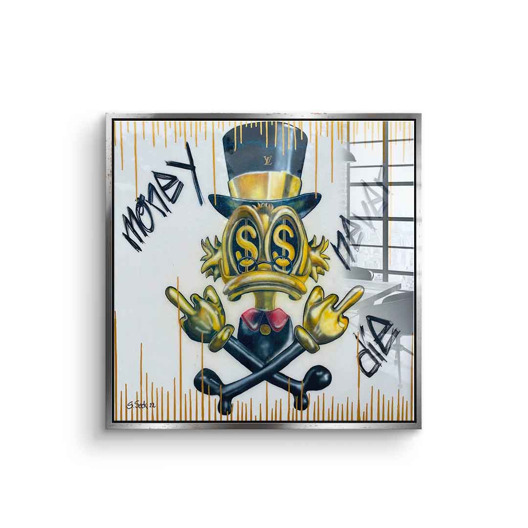 Money never dies - Acrylic glass