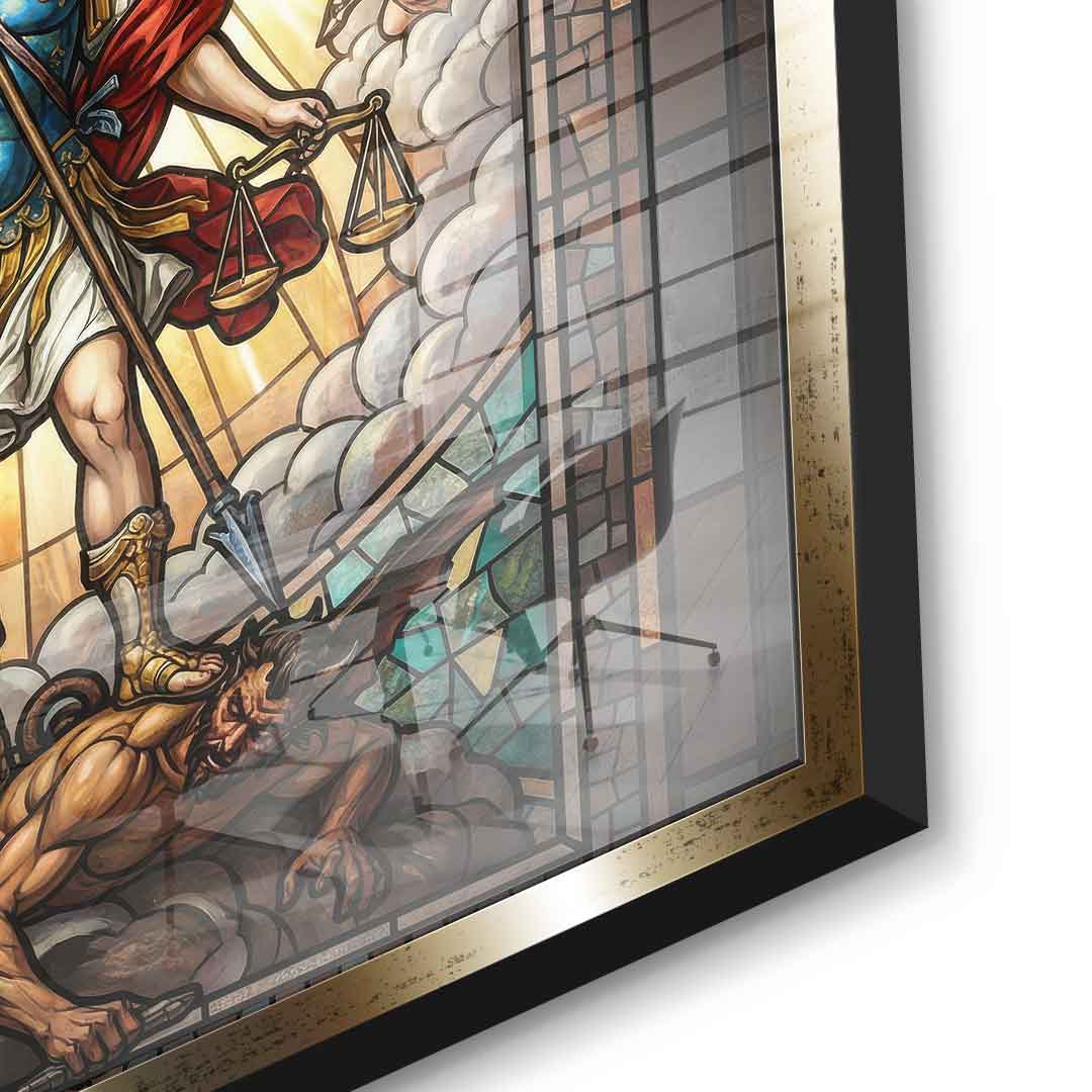 Defeating Darkness Window - Acrylglas
